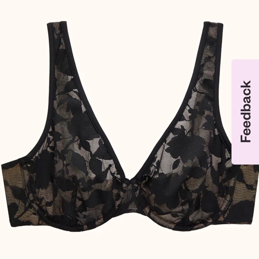 Black Bra 36H ThirdLove